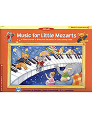 ALFRED ALFRED'S MUSIC FOR LITTLE MOZARTS-MUSIC LESSON BOOK 1