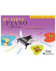 FABER - MY FIRST PIANO ADVENTURE WRITING BOOK C