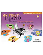 FABER - MY FIRST PIANO ADVENTURE LESSON BOOK C B/AUD