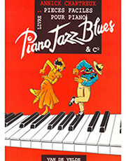 VAN DE VELDE PIANO JAZZ BLUES - LIVRE 1