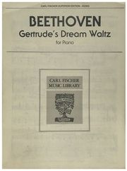 CARL FISCHER BEETHOVEN - GERTRUDE'S DREAM WALTZ
