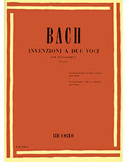 RICORDI BACH J.S - INVENTIONS A DEUX VOIS