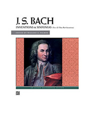 ALFRED J. S. BACH - INVENTIONS &amp; SINFONIAS (TWO- &amp; THREE-PART INVENTIONS)