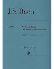 G. HENLE VERLAG BACH J.S - NOTEBOOK FOR ANNA MAGDALENA BACH