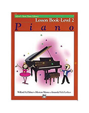 ALFRED ALFRED'S BASIC PIANO LIBRARY LESSON BOOK LEVEL 2