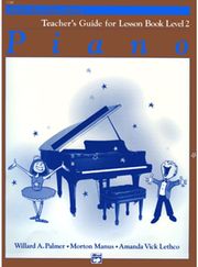 ALFRED PALMER - TEACHER΄S GUIDE PIANO BOOK 2