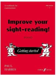 FABER HARRIS - IMPROVE YOUR SIGHT READING GRADE PRE-1.