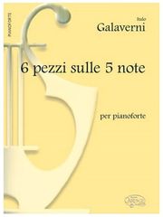 CARISH GALAVERNI - 6 PEZZI SULLE 5 NOTE