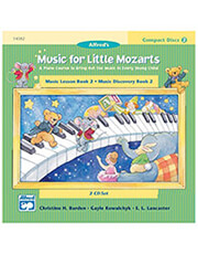 ALFRED MUSIC FOR LITTLE MOZARTS - DISK SETS FOR LESSON AND DISCOVERY BOOKS, LEVEL 2 (CD)