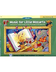 ALFRED ALFRED'S MUSIC FOR LITTLE MOZARTS-MUSIC WORKBOOK 2