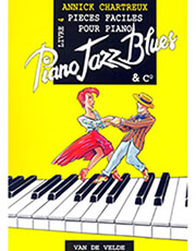 VAN DE VELDE PIANO JAZZ BLUES - LIVRE 4