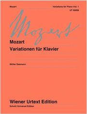 UNIVERSAL EDITIONS MOZART - VARIATIONS N.2 URTEXT