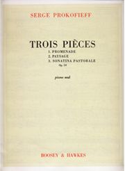 BOOSEY PROKOFIEFF - 3 PIECES OP. 59