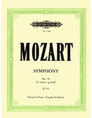 EDITION PETERS W.A.MOZART - SYMPHONY NO. 40 G-MOLL K 550 / ΕΚΔΟΣΕΙΣ PETERS