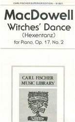 CARL FISCHER MAC DOWELL - WICHES DANCE OP.17 N 2