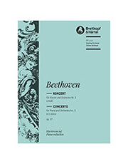 BREITKOPF BEETHOVEN PIANO CONCERTO NO.3 IN C MINOR OP.37 - BREITKOPF EDITION