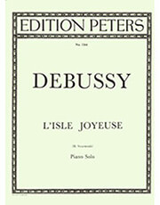EDITION PETERS CLAUDE DEBUSSY - L'ISLE JOYEUSE / ΕΚΔΟΣΕΙΣ PETERS