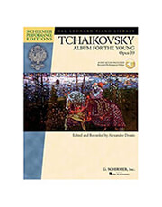 SCHIRMER TCHAIKOVSKY - ALBUM FOR THE YOUNG BK/CD