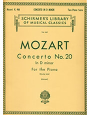 SCHIRMER W. A. MOZART - CONCERTO NO. 20 IN D MINOR KV 466 / ΕΚΔΟΣΕΙΣ SCHIRMER