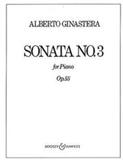 BOOSEY GINASTERA - SONATA N.3 OP.55