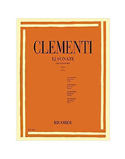 RICORDI CLEMENTI - 12 SONATES VOLUME I