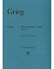 G. HENLE VERLAG GRIEG SONATA EMIN OP.7 /ΕΚΔΟΣΕΙΣ HENLE VERLAG- URTEXT