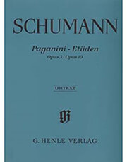 G. HENLE VERLAG SCHUMANN PAGANINI- STUDIES OP.3 &amp; OP.10/ EΚΔΟΣΕΙΣ HENLE VERLAG- URTEXT