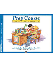 ALFRED ALFRED'S BASIC PIANO LIBRARY-PREP COURSE-ACTIVITY &amp; EAR TRAINING LEVEL B