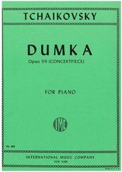 INTERNATIONAL MUSIC COMPANY TCHAIKOWSKY DUMKA OP. 59