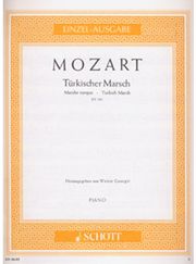 SCHOTT SOHNE MOZART - MARCIA TURCA