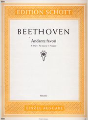 SCHOTT SOHNE L.V. BEETHOVEN - ANDANTE FAVORI (F MAJOR) / ΕΚΔΟΣΕΙΣ SCHOTT