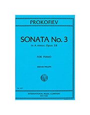 INTERNATIONAL MUSIC COMPANY PROKOFIEFF SONATA N.3 IN A-MIN OP.28