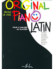 EDITION HENRY LEMOINE ORIGINAL PIANO LATIN