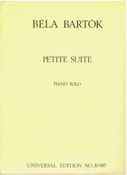 UNIVERSAL EDITIONS BELA BARTOK - PETITE SUITE