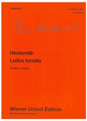 UNIVERSAL HINDEMITH - LUDUS TONALIS (URTEXT)