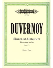 EDITION PETERS DUVERNOY - ELEMENTAR - UNTERRICHT