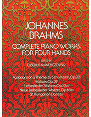 DOVER PUBLICATIONS BRAHMS PIANO WORKS