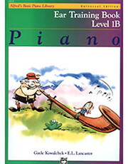 ALFRED ALFRED'S BASIC PIANO LIBRARY-EAR TRAINING LEVEL 1B