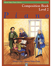 ALFRED ALFRED'S BASIC PIANO LIBRARY-COMPOSITION BOOK-LEVEL 2