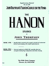 WILLIS MUSIC COMPANY JOHN THOMPSON-THE HANON STUDIES VOL 2
