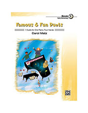 ALFRED FAMOUS &amp; FUN DUETS - BOOK 1