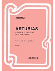 RICORDI ISAAC ALBENIZ - ASTURIAS (LEYENDA - PRELUDIO) DE LA 'SUITE ESPAGNOLA' / ΕΚΔΟΣΕΙΣ RICORDI