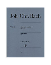 G. HENLE VERLAG BACH J.C. - SONATEN N.1 OP.5