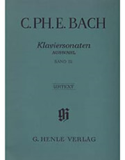 G. HENLE VERLAG CARL PHILIPP EMANUEL BACH - PIANO SONATAS SELECTION VOLUME III/ ΕΚΔΟΣΕΙΣ HENLE VERLAG- UPTEXT