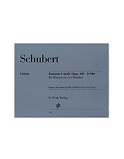 G. HENLE VERLAG SCHUBERT FANTASIA IN F MIN OP.103 D 940