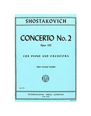 INTERNATIONAL MUSIC COMPANY SHOSTAKOVICH CONCERTO F MAJ N.2 OP.102