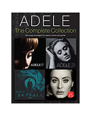 HAL LEONARD ADELE THE COMPLETE COLLECTION
