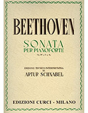 CURCI BEETHOVEN - SONATA PER PIANOFORTE OP. 10 N.2 IN FA