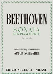 CURCI BEETHOVEN - SONATA PER PIANOFORTE OP. 2 N. 2 IN LA