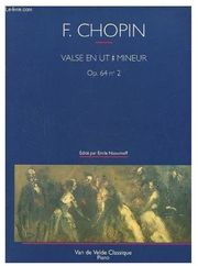 VAN DE VELDE CHOPIN - VALSE EN UT # MINEUR OP.64 N.2